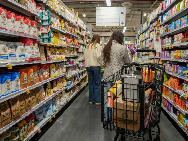 Supermarket shopping
