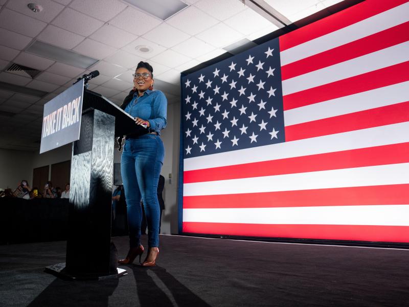 Rep Jasmine Crockett