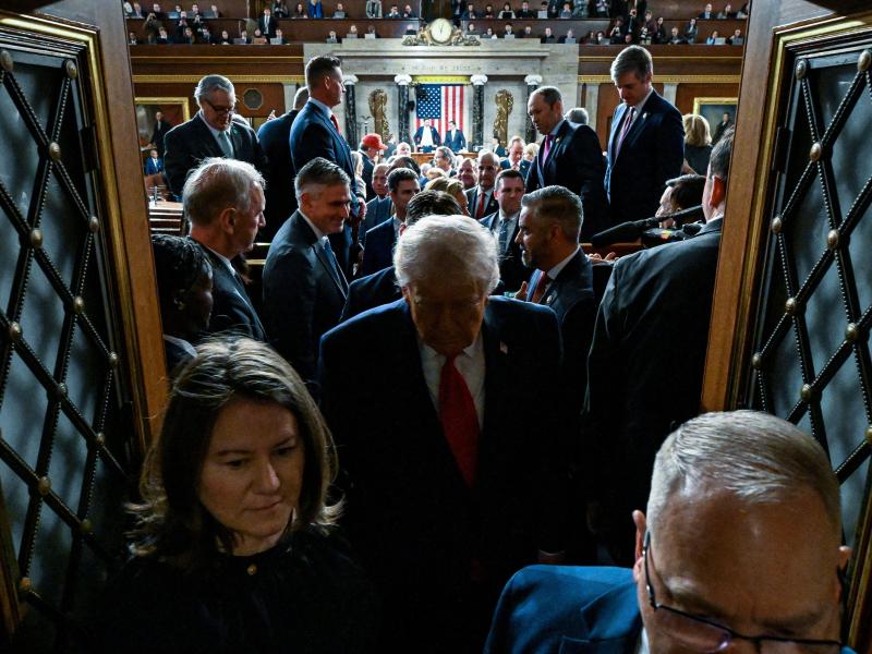 Donald Trump at the Capitol