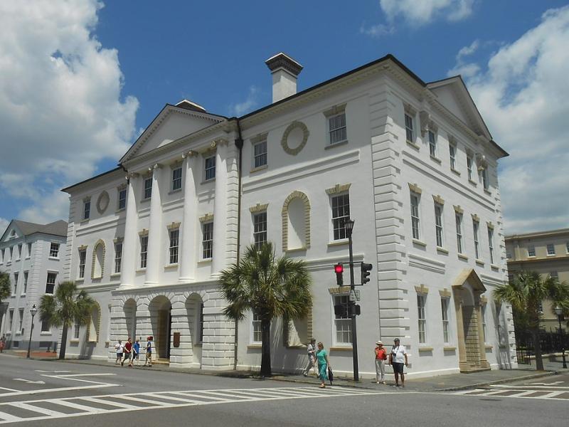 Stock image of the Charleston County Courthouse