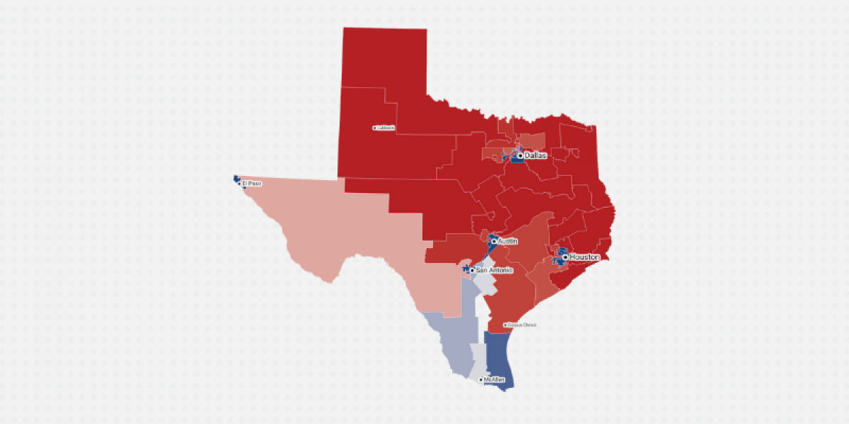 New Map and 2022 Ratings: Texas | Cook Political Report