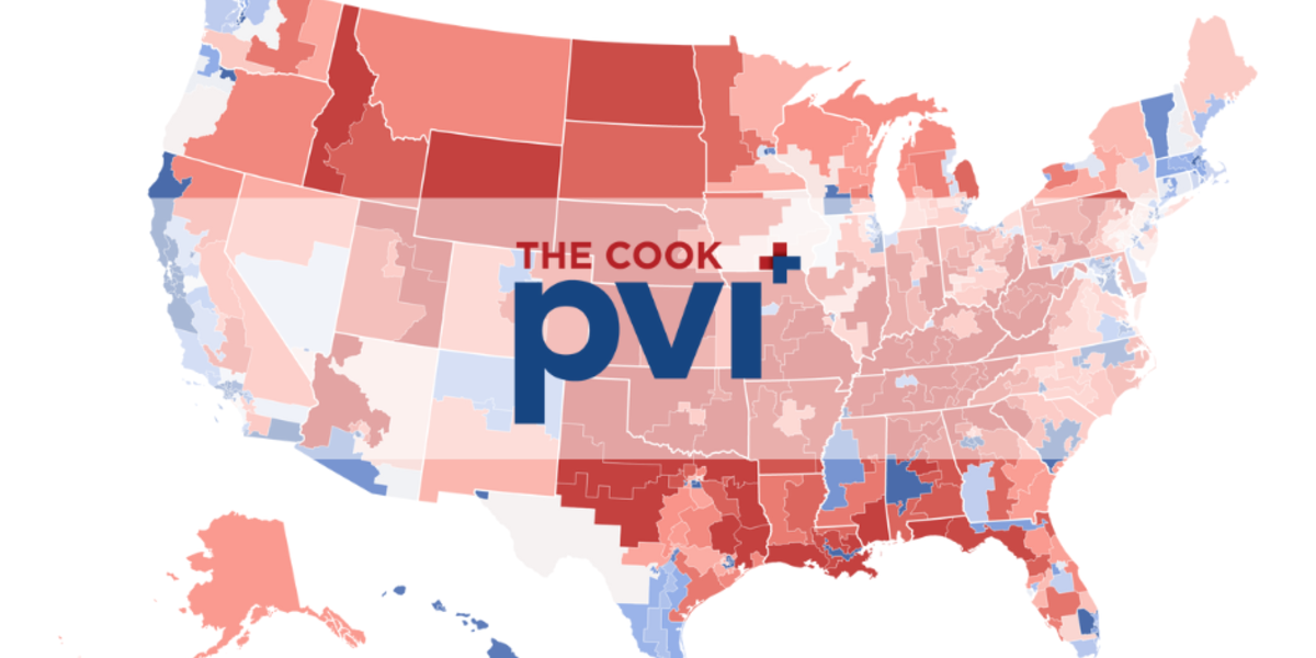 2017 Cook PVI℠: District Map And List (115th Congress) | Cook Political ...